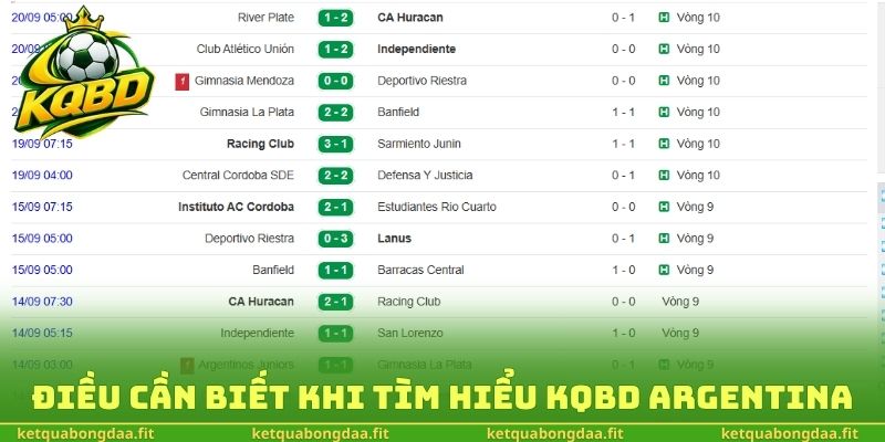 Điều cần biết khi tìm hiểu kqbd Argentina