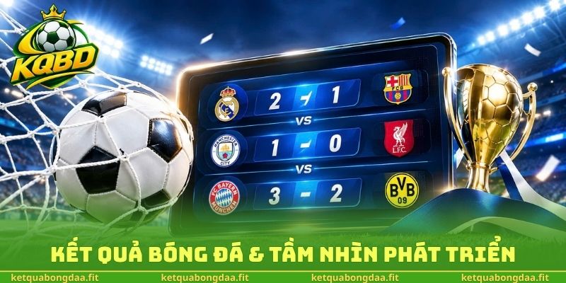 Kết quả bóng đá & tầm nhìn phát triển