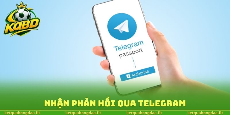 Nhận phản hồi qua Telegram